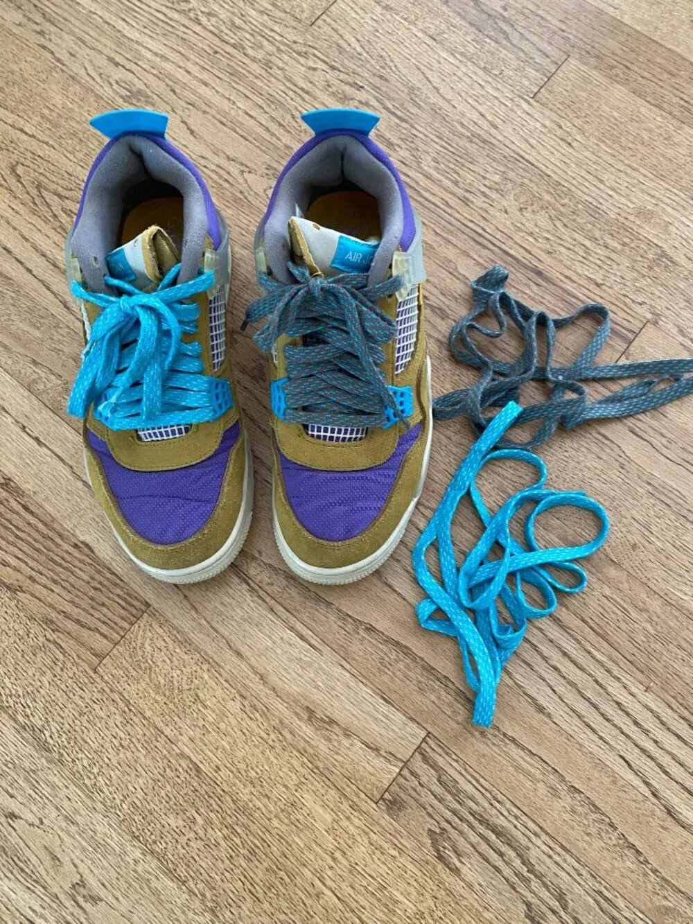 Nike Union LA x Air Jordan 4 Retro 'Desert Moss' sneakers